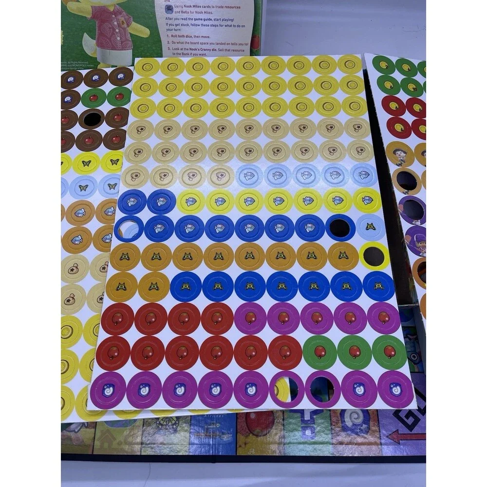 Hasbro Gaming Monopoly Animal Crossing: New Horizons Edition Board Game Complete